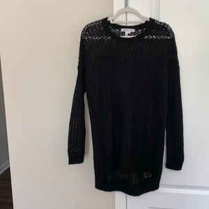 BCBGeneration black knit/woven sweater
